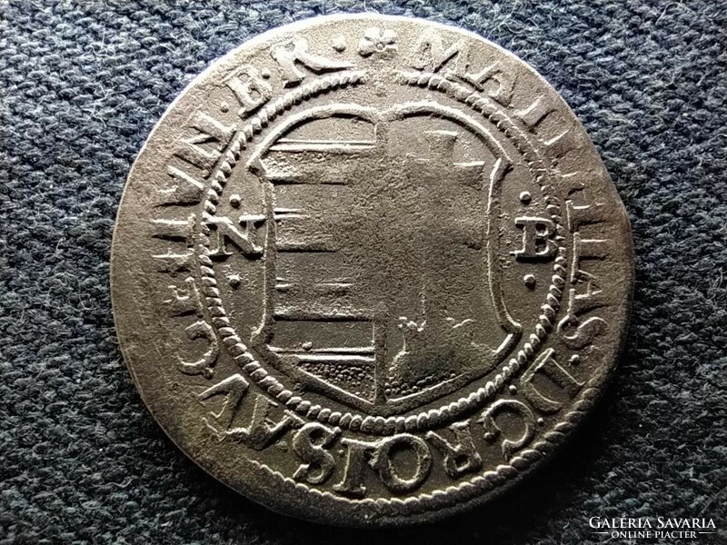 II. Mátyás (1608-1618) .500 Silver 1 garas 1615 nb (id68882)
