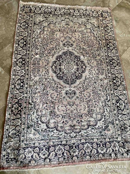 100% Silk carpet jaipur 185x121cm