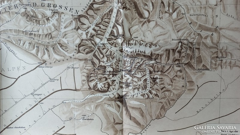 Overview map of North-West Pamir