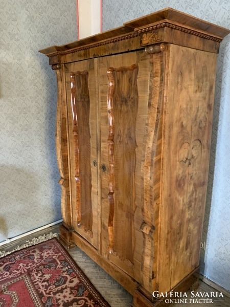 19th-century double-door wardrobe