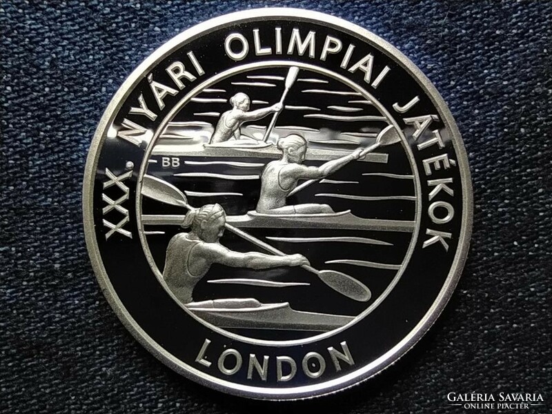 XXX. Nyári Olimpiai Játékok - London .925 ezüst 3000 Forint 2012 BP PP (id54487)