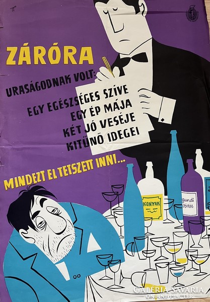 Jópofa retro plakát-Egészségügyi felvilágosítás propagandából