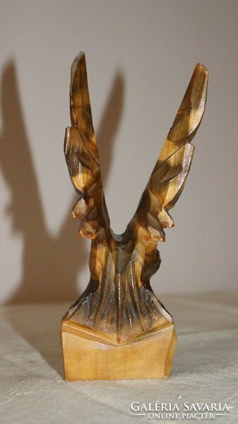 Wooden carved eagle (large size)