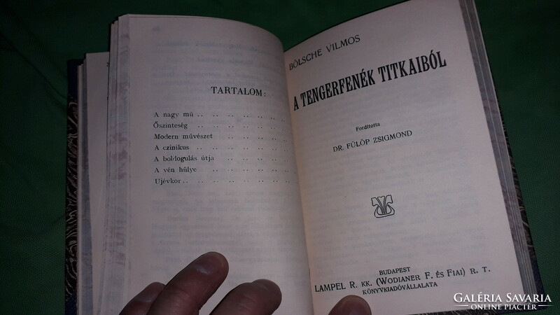 1908. Lampel - Hungarian library 570 -576. The number includes 6 antique books as shown in the pictures