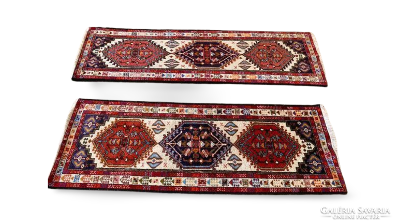 Iran Hamadan Persian rug in a pair 217x67 cm