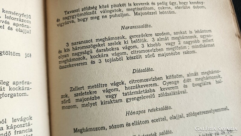 1935 Sándorné Hevesi: the ideal household is a beautiful home and a good kitchen cookbook