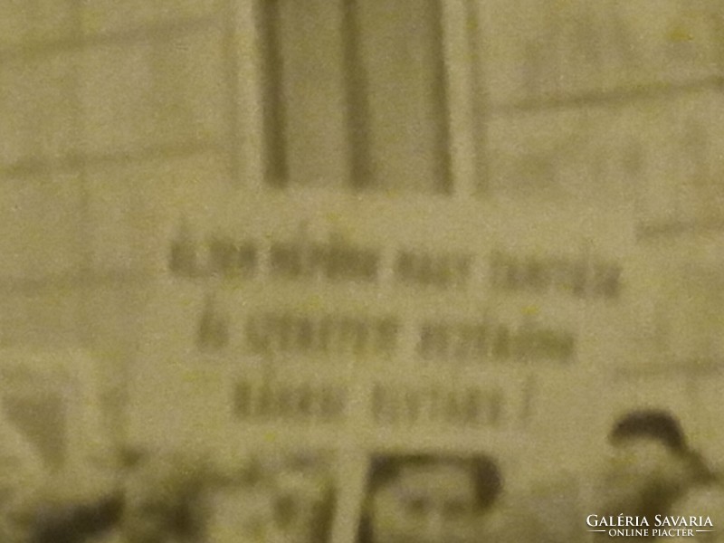 Vintage propaganda képeslap Rákosi Mátyást ünneplők