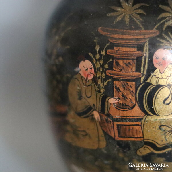 19. századi Chinoserie terrakotta váza Piedmont?