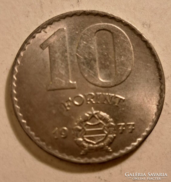 Magyar Népköztársaság 1977. 10 Forint (72)