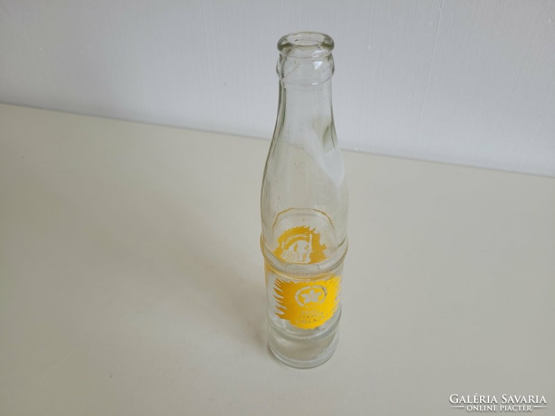 Retro üveg ET-ÜD üdítőitalos régi palack Erdei Termék Vállalat üdítősüveg