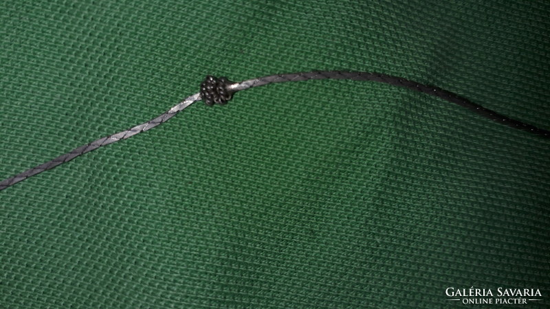 Nagyon szép érdekes láncgolyós ezüstözött fém nyaklánc 40 cm hosszú a képek szerint 3