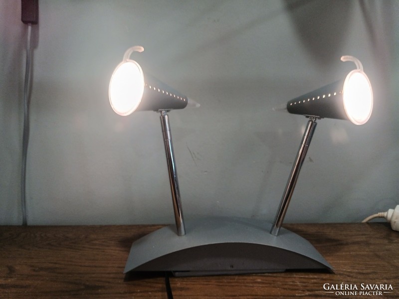 Ipari loft stílusú iker asztali lámpa falikar Alkudható