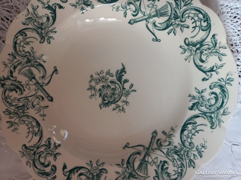 Longchamp helena decorative earthenware deep plate