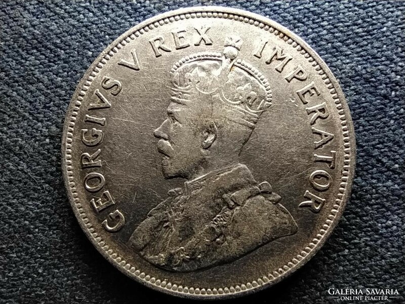 Dél-Afrikai Köztársaság V. György .800 ezüst 2 1/2 Shilling 1923 (id68676)