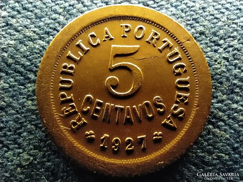 First Republic of Portugal (1910-1926) 5 centavos 1927 (id64922)