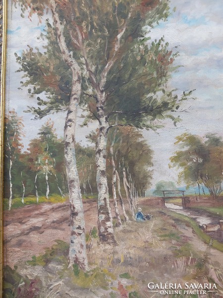 A contemporary copy made after a painting by Ferenc Újházy