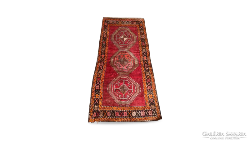 Antique Iranian Persian carpet 210x97cm