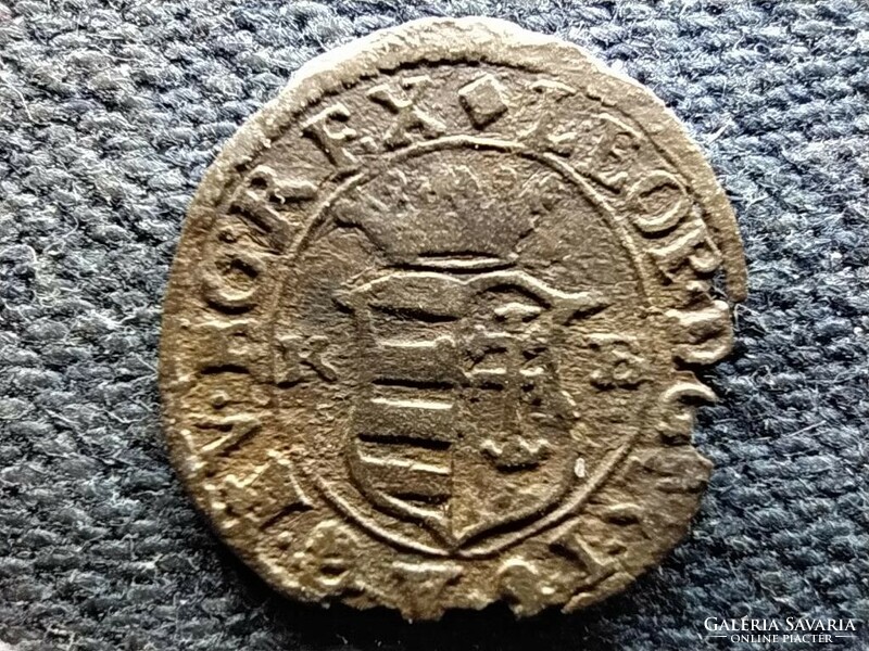 I. Lipót (1657-1705) ezüst 1 Dénár ÉH 1110 1694 KB (id73385)