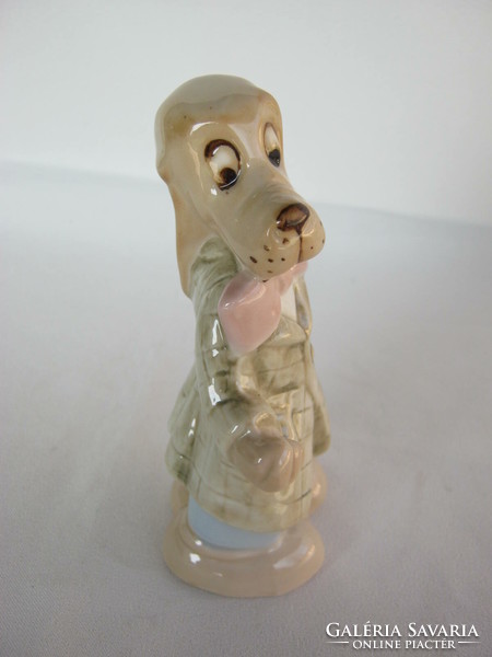 Royal dux porcelain funny dog