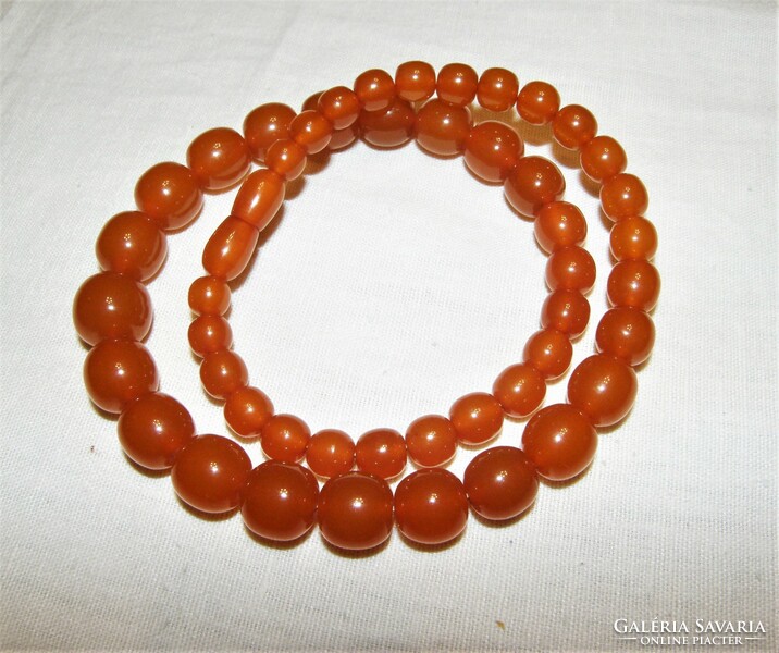 Russian amber necklace - 51 cm