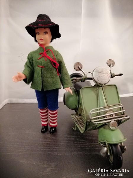 Doll house accessory, motorcycle