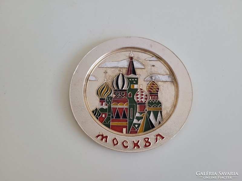 Retro orosz emléktárgy Moszkva Kreml motívum