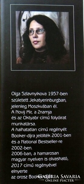 Olga Szlavnyikova: A halhatatlan. Elbeszélés egy valódi emberről (képeslappal)