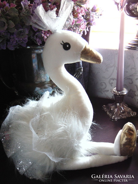 Beautiful plush swan