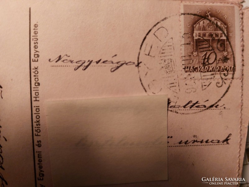 Csíkszereda irredent postcard 1930s