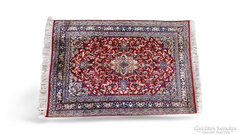 Cashmere silk carpet 100x62 cm