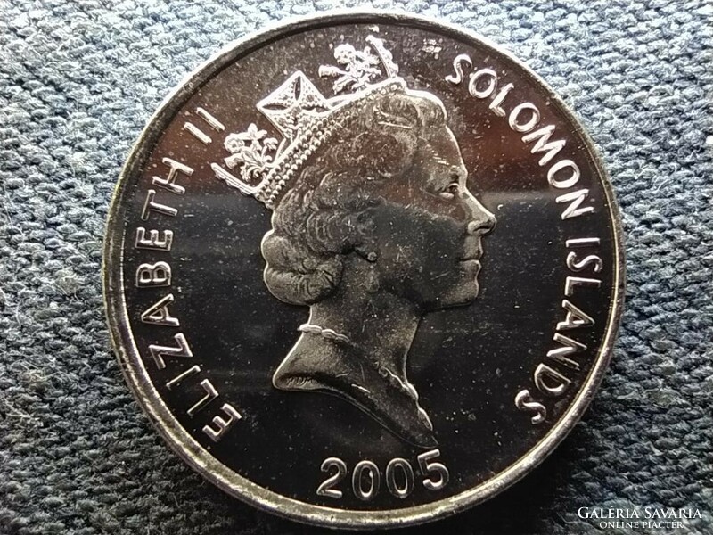 Solomon Islands ii. Erzsébet (1952-2022) 10 cents from 2005 unc series (id70129)