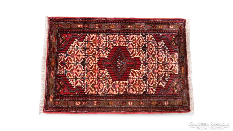 Iran Hamadan Persian carpet 93x60 cm