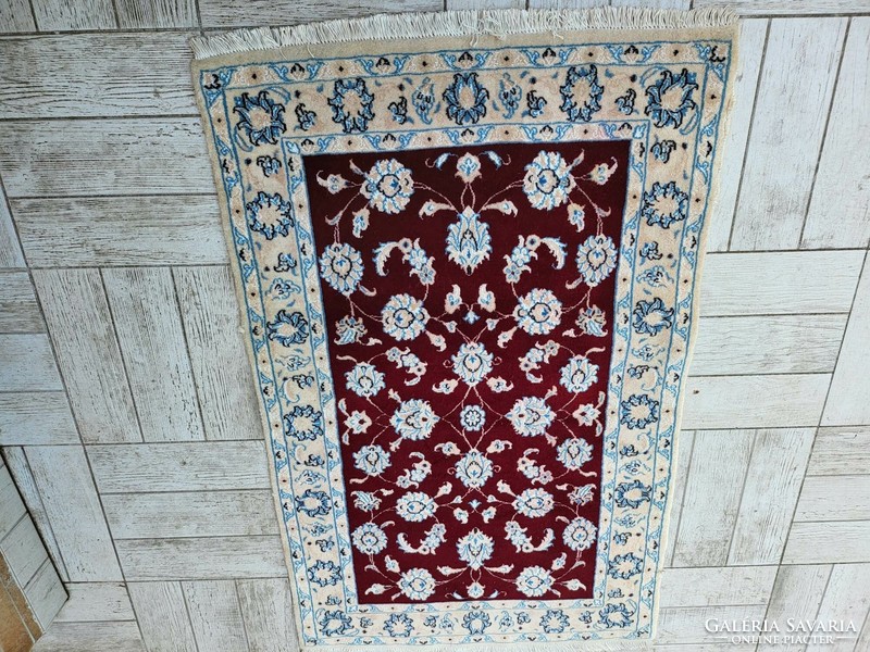 Nain 76x123 cm hand-knotted wool Persian rug bfz437