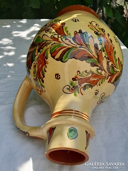 Szabó, karcag very large ceramic jug, 42 cm