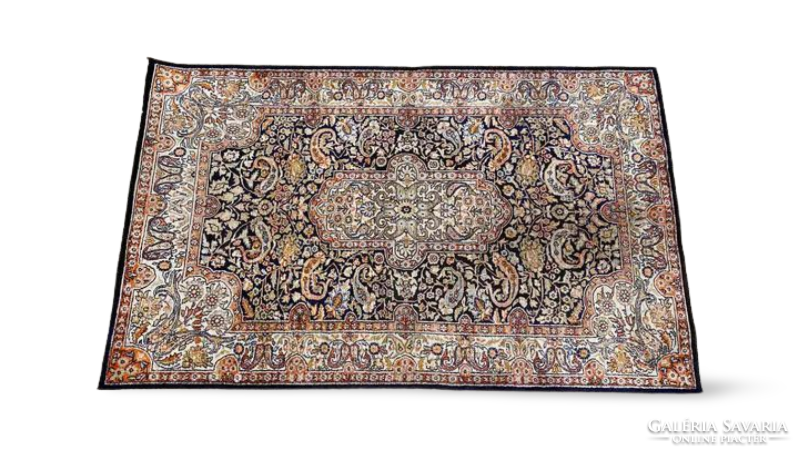 Cashmere vintage silk carpet 160x91 cm