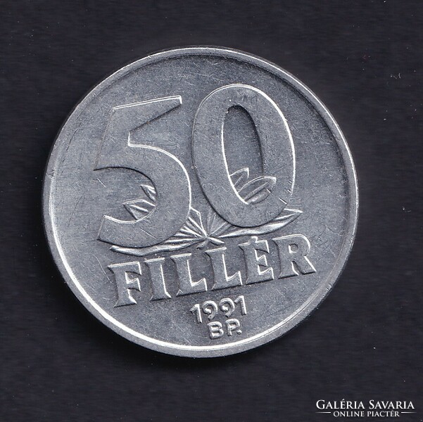 50 Filér 1991 bp.