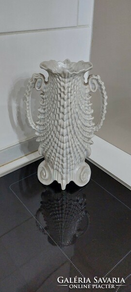 Porcelán fajansz váza