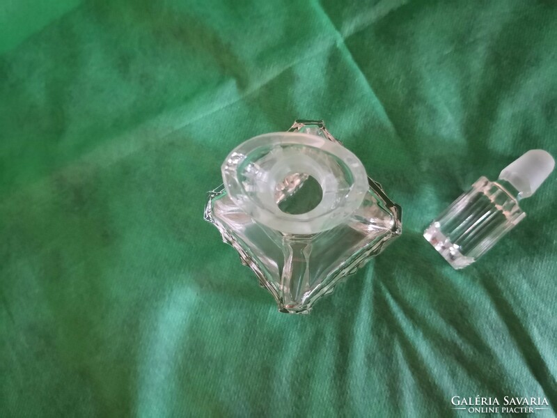 Beautiful vinegar or oil glass