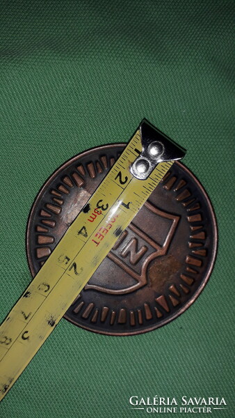 Old mn - Hungarian People's Army copper pendant / ornament 6 cm diameter according to the pictures