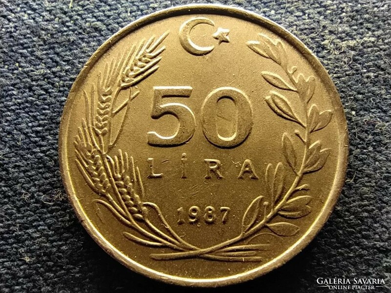Turkey 50 lira 1987 (id66619)