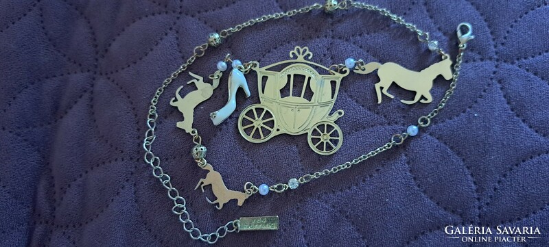 Cinderella necklace (l3875)