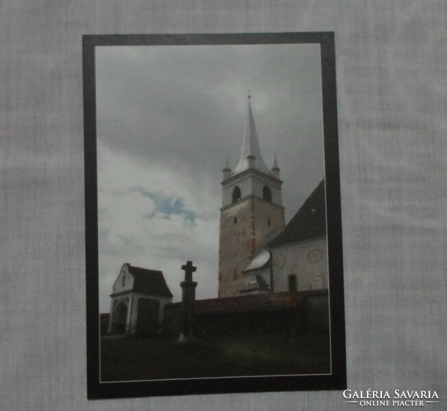 Old Hungarian postcard 11.: Székelyland (Transylvania, church)