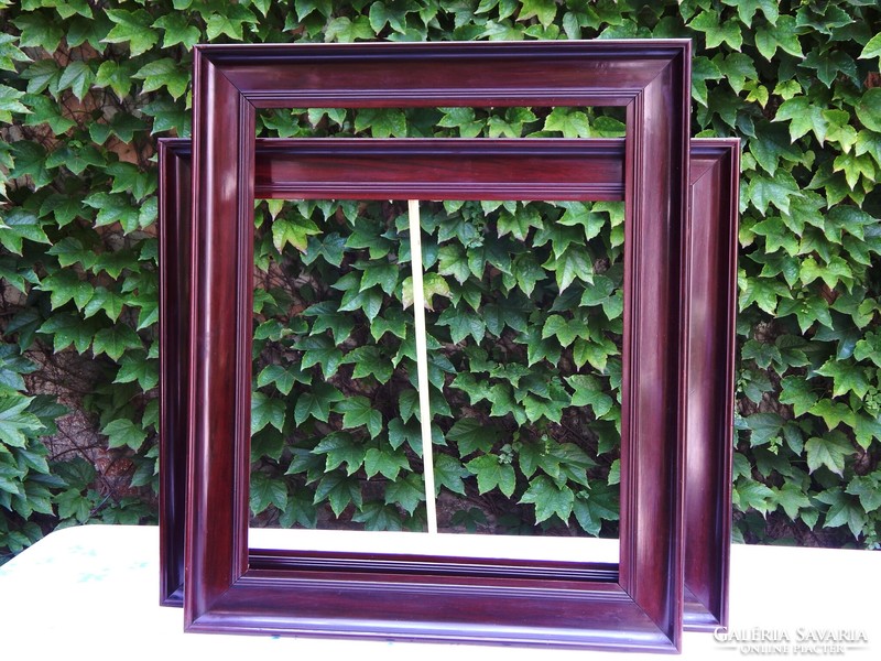 2 exceptionally excellent, large, identical frames for a 70x90 cm picture, 90 x 70, 70 x 90, 90x70