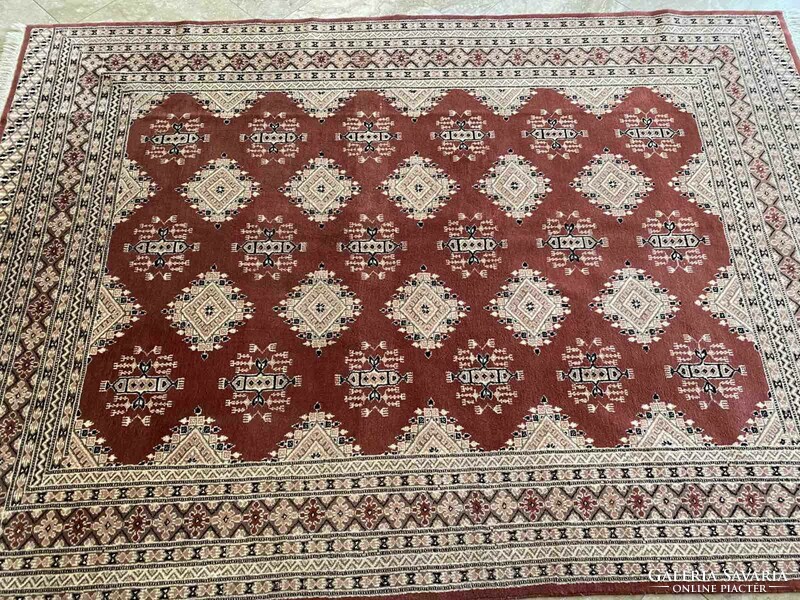 SZ1020 Pakistan Bokhara selyemmel 280x185 cm