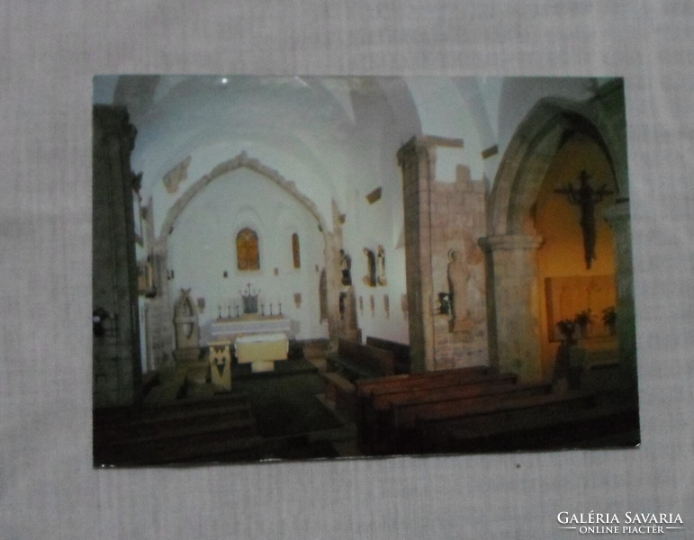 Old Hungarian postcard 4.: Sopronhorpács (church)