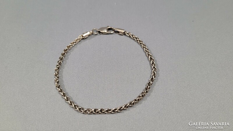 Silver bracelet, 3.5g, 17 cm long