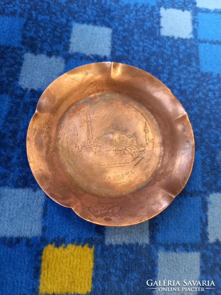 Old copper bowl (hagia sophia)