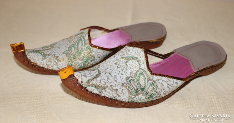 Special oriental slippers of Kazakh origin