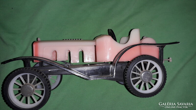 Antique 1960s traffic goods vinyl old timer car collector's rarity 20 cm according to the pictures