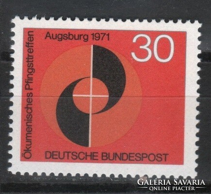 Postatiszta Bundes 0437 Mi 679        0,60 Euró